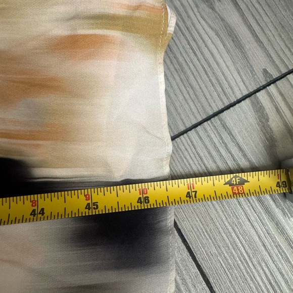 NWT $425 REISS [ 8 US ] Gisele Strappy Back Midi Dress in Smudge Print - Picture 11 of 11